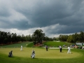 Lee Westwood e un cielo plumbeo