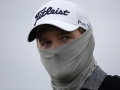 Bernd Wiesberger si protegge dal freddo
